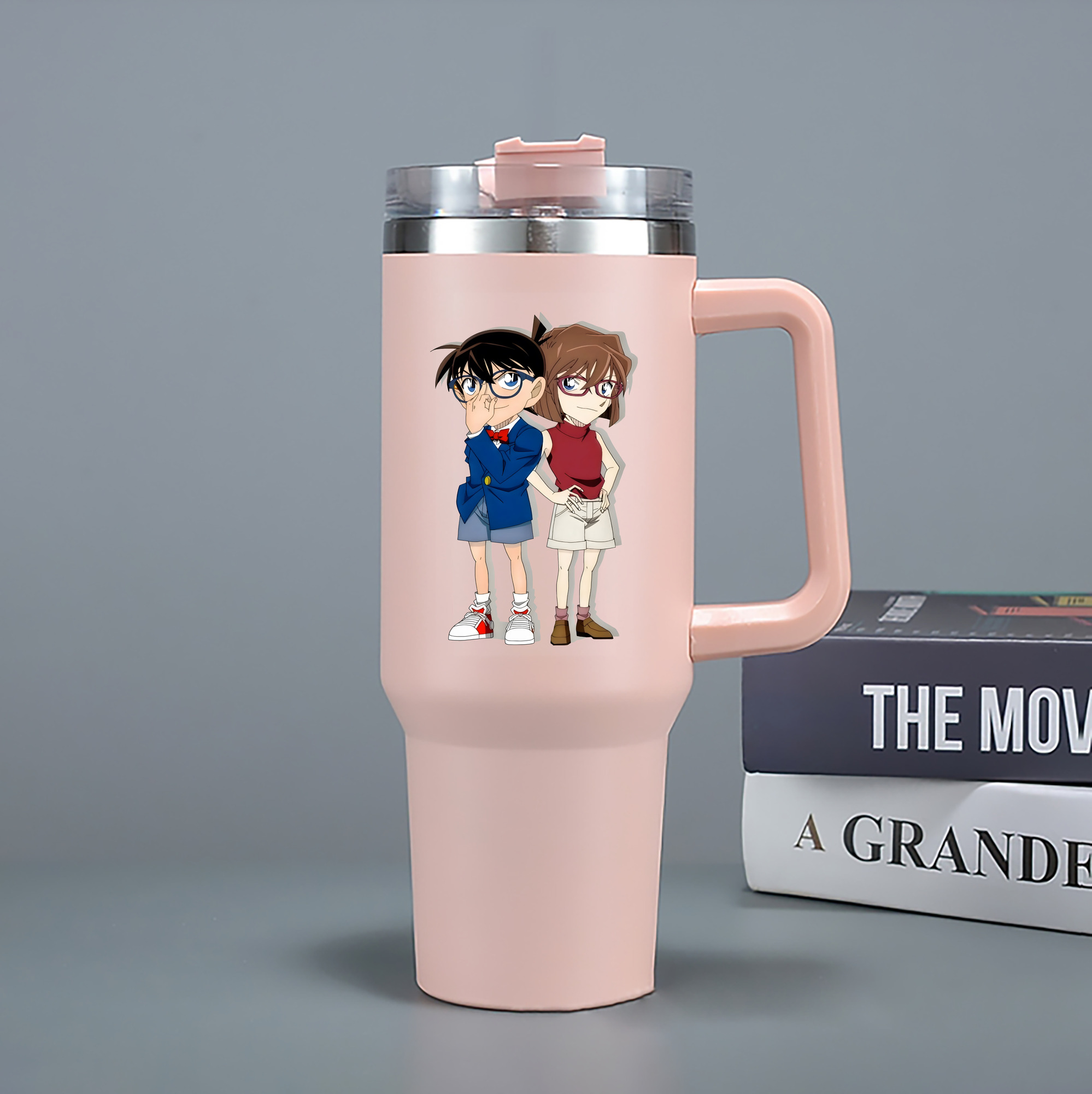 （画像用） 名探偵コナン 灰原 哀 はいばら あい Detective Conan Anita Hailey、Vi Graythorn Haibara Ai 1200mL車用タンブラー（カラープリント）